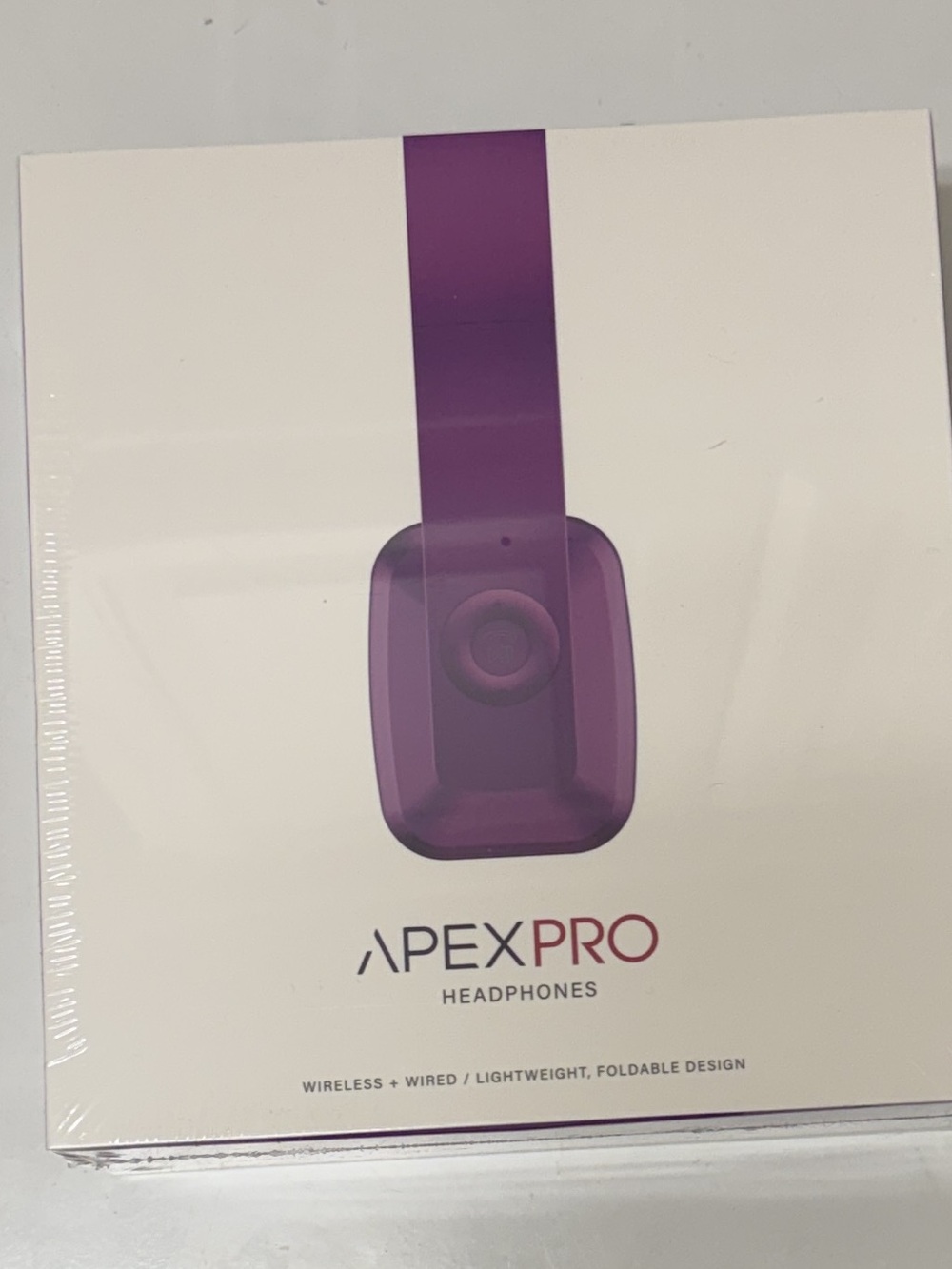 APEXPRO Purple Headphones, NEW in Box